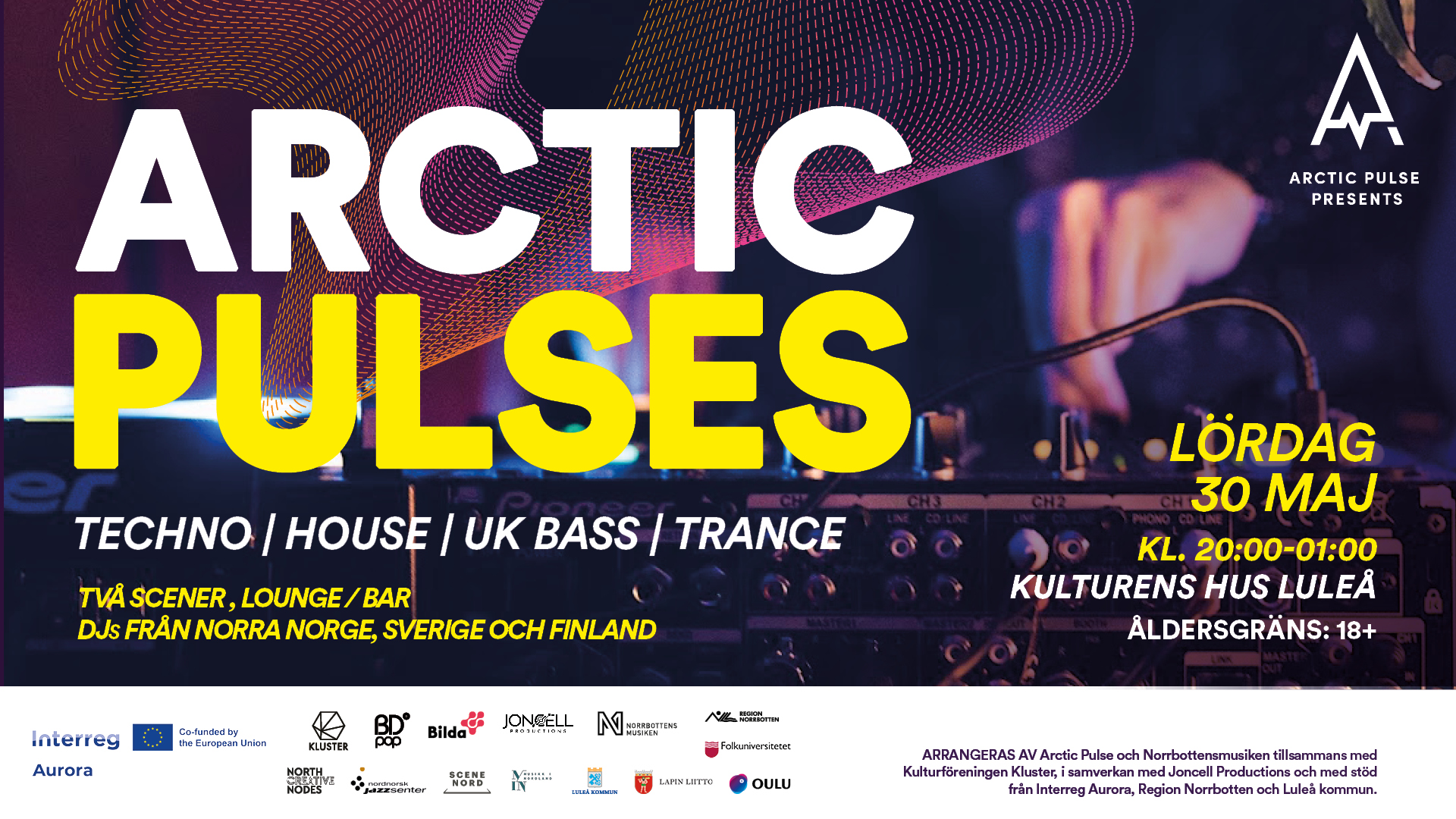 Some Arctic Electronic Music Meetup 2026 1920X1080 ARCTIC PULSES